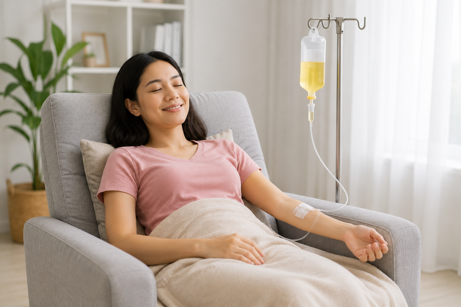 Butuh infus vitamin tanpa ke klinik